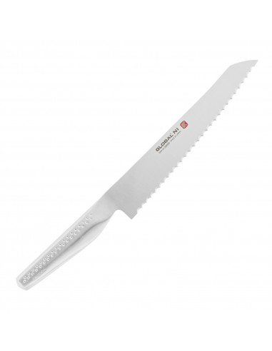 GLOBAL NI Japoński Nóż do pieczywa 21 cm GNM-09R