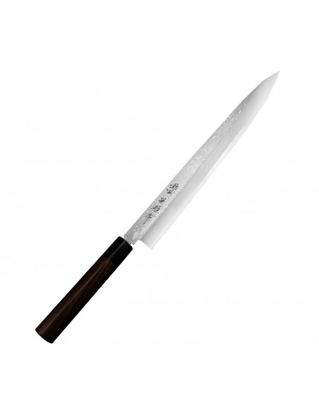 Hideo Kitaoka Nóż Shirogami Satin Yanagi 27 cm