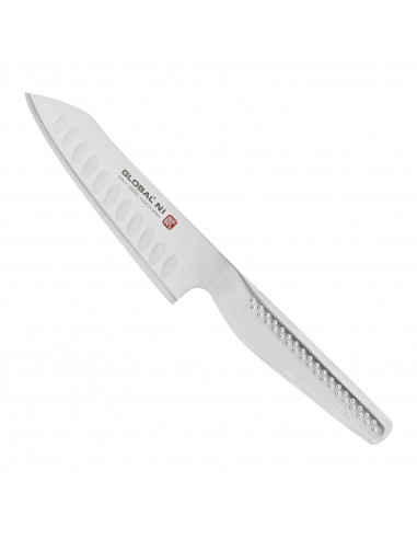 GLOBAL NI Japoński Nóż do Warzyw 14 cm Żłobiony