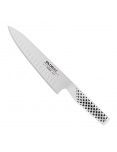 GLOBAL Nóż Szefa Kuchni 20 cm Żłobiony G-77