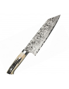 Takeshi Saji WBB Ręcznie kuty nóż Bunka 17cm R-2