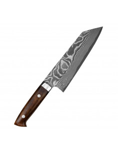 Takeshi Saji IW Ręcznie kuty nóż Bunka 17cm VG-10