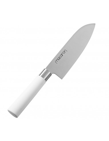 Satake Macaron White Nóż Santoku 17 cm