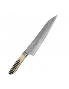 Takeshi Saji SRS-13 Jeleni róg Ręcznie kuty nóż Szefa 21 cm