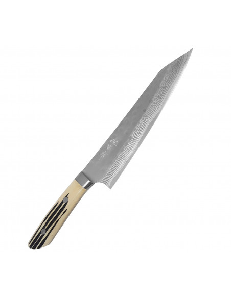 Takeshi Saji SRS-13 Jeleni róg Ręcznie kuty nóż Szefa 21 cm
