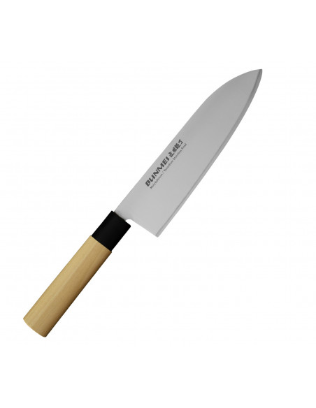 BUNMEI Japoński Nóż Santoku 18 cm 1906/180
