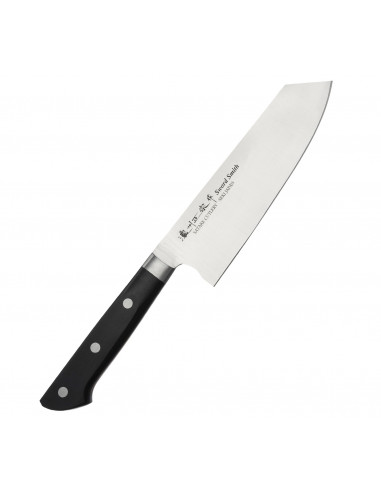SATAKE Satoru Japoński Nóż Bunka Santoku 17 cm 802-611