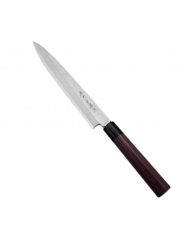 Hideo Kitaoka Nóż Shirogami Satin Yanagi 24 cm leworęczny
