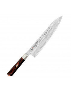 MCUSTA ZANMAI Supreme Hammered Nóż Szefa 24 cm