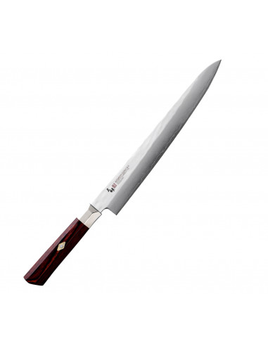 Mcusta Zanmai VG-10 Supreme Hammered Nóż Sujihiki 24cm