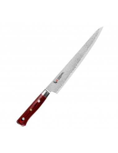 Mcusta Zanmai VG-10 Pro Flame Nóż Sujihiki 24cm