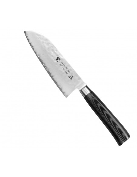 Tamahagane Tsubame Black VG-5 Nóż Santoku 12cm