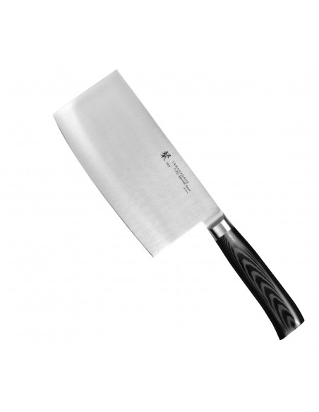 Tamahagane SAN Black VG-5 Nóż Chiński do siekania 18cm