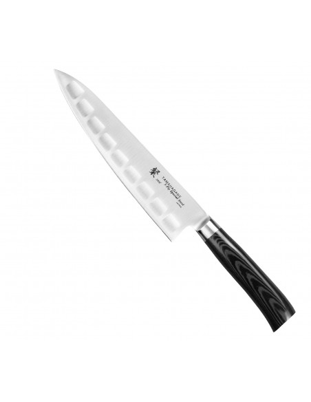Tamahagane SAN Black VG-5 Nóż Szefa żłobiony 21cm