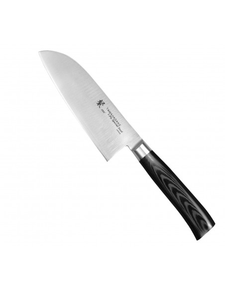 Tamahagane SAN Black VG-5 Nóż Santoku 12cm