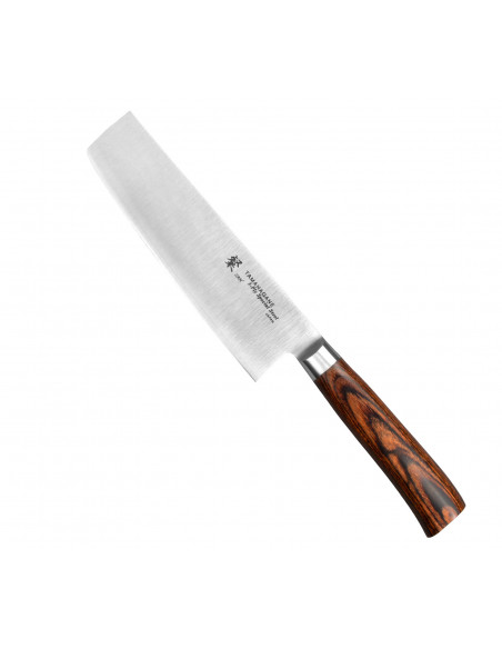 Tamahagane SAN Brown VG-5 Nóż Nakiri 18cm