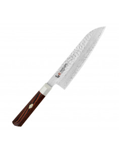 Mcusta Zanmai VG-10 Supreme Hammered Nóż Santoku 18cm