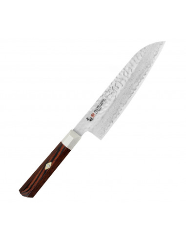 Mcusta Zanmai VG-10 Supreme Hammered Nóż Santoku 18cm