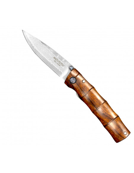 Mcusta Shinra Emotion Iron wood Damascus VG-10 6,5 cm