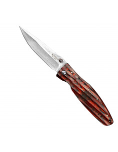 Mcusta Sengoku Red Pakka Damascus VG-10 8,6 cm