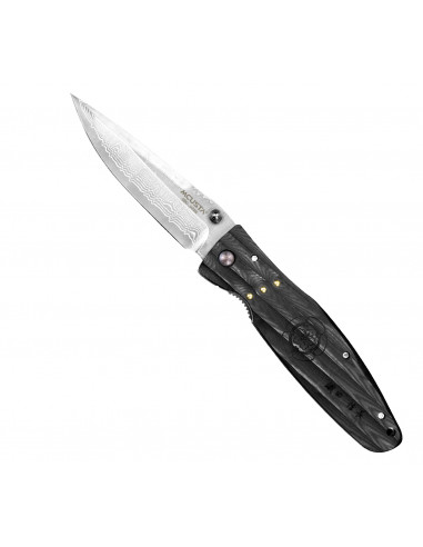 Mcusta Sengoku Black Micarta Damascus VG-10 8,6 cm