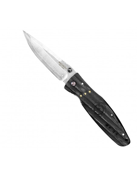 Mcusta Sengoku Black Micarta Damascus VG-10 8,6 cm