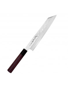 Hideo Kitaoka Shirogami Satin Nóż Kiritsuke 21cm