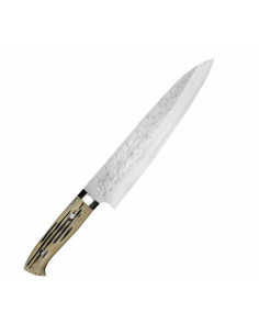 Takeshi Saji SRS-13 Róg Jeleni Nóż Szefa 24cm