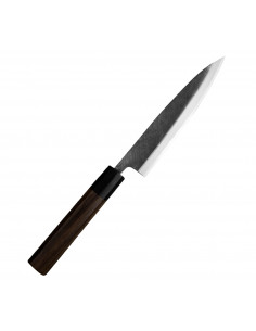 Hideo Kitaoka Shirogami Black Oktagon Nóż Kaisaki 15cm