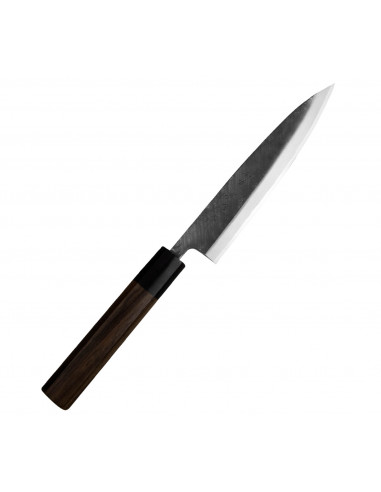 Hideo Kitaoka Shirogami Black Oktagon Nóż Kaisaki 15cm