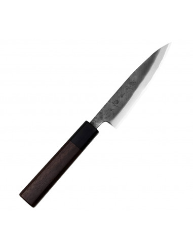 Hideo Kitaoka Shirogami Black Oktagon Nóż Kaisaki 12cm