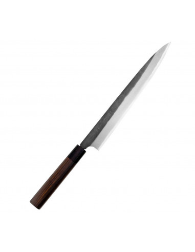 Hideo Kitaoka Shirogami Black Oktagon Nóż Yanagi 27cm