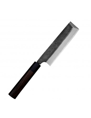 Hideo Kitaoka Shirogami Black Oktagon Nóż Usuba 16,5 cm