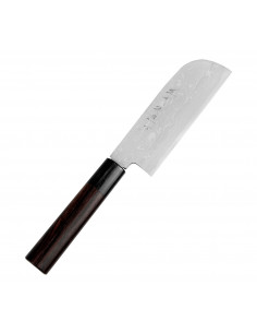 Hideo Kitaoka Shirogami Satin Nóż Kamagata Usuba 12 cm