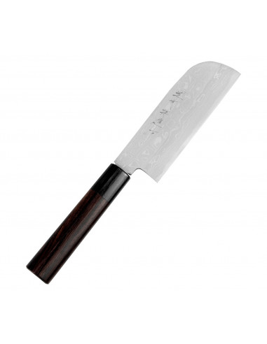 Hideo Kitaoka Shirogami Satin Nóż Kamagata Usuba 12 cm