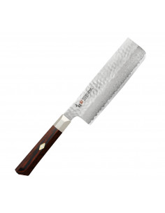 Mcusta Zanmai VG-10 Supreme Hammered Nóż Nakiri 16,5cm