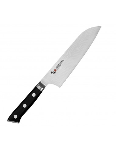 Mcusta Zanmai Classic Damascus VG-10 Pakka Nóż Santoku 18cm