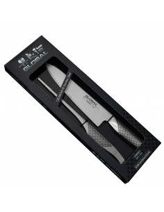 Global Zestaw nóż + penseta G-2 + GS-28