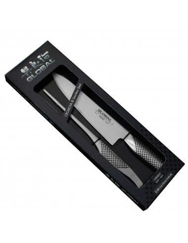 Global Zestaw nóż + penseta G-2 + GS-28