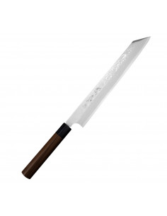Hideo Kitaoka Shirogami Satin Nóż Kiritsuke 27cm