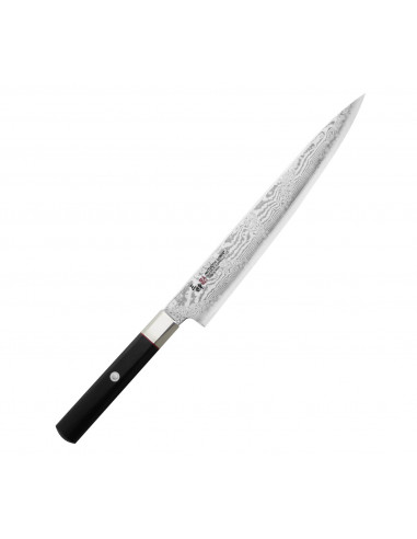 Mcusta Zanmai VG-10 Splash Nóż Sujihiki 24cm