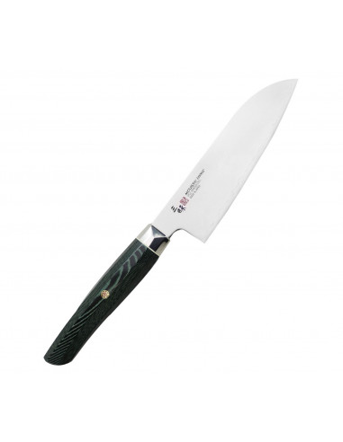 Mcusta Zanmai Green Revolution SPG2 Nóż Ko-Santoku 15cm