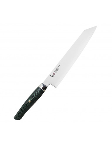 Mcusta Zanmai Green Revolution SPG2 Nóż Kiritsuke Gyuto 23cm