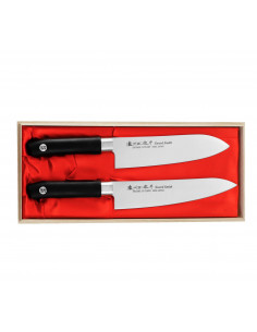 SATAKE Sword Smith Zestaw Nóż Szefa + Santoku