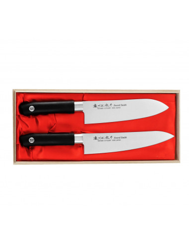 SATAKE Sword Smith Zestaw Nóż Szefa + Santoku