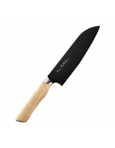 SATAKE Black Ash Japoński Nóż Santoku 17 cm 807-630