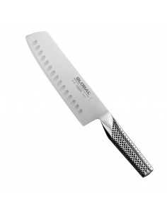 Nóż do warzyw żłobiony 18cm | Global G-81