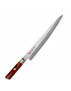 Mcusta Zanmai VG-10 Supreme Hammered Nóż Sujihiki 27cm