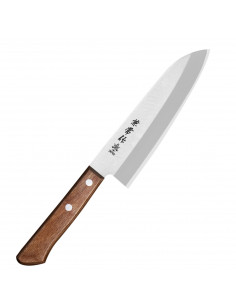 Kanetsune 510 Shiro-2/SS Nóż Santoku 16,5 cm