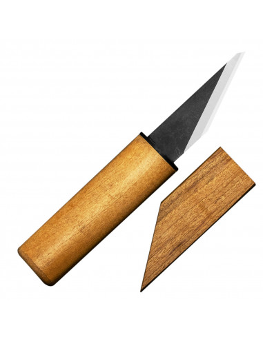 KANETSUNE Japoński Nóż Kiridashi SK-4 Stal RDZEWNA 4,8 cm KB-612